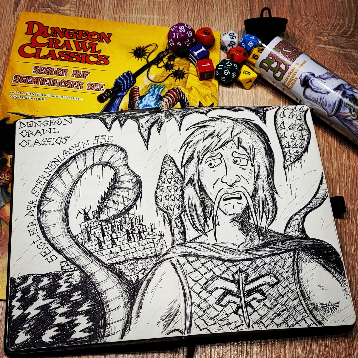 Golderstett's tweet photo. A legendary adventure module for #DungeonCrawlClassics
#dcc #ttrpg #pnpde #dungeonmaster https://t.co/ULLSrTPvnf