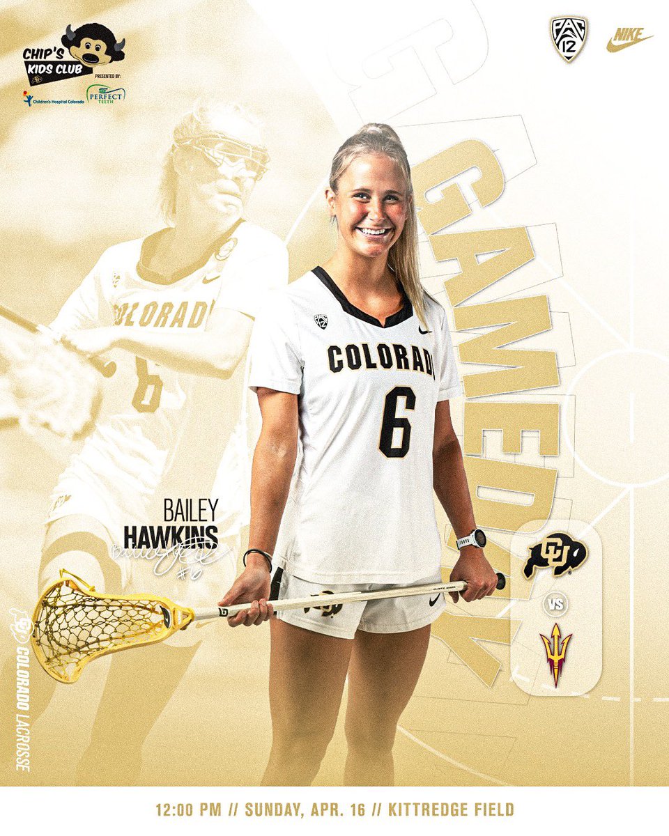 Ready to roll 💪 

If you’re in Boulder, bring your kiddos to today’s game to meet Chip, play yard games, and get post-game autographs!

#GoBuffs
