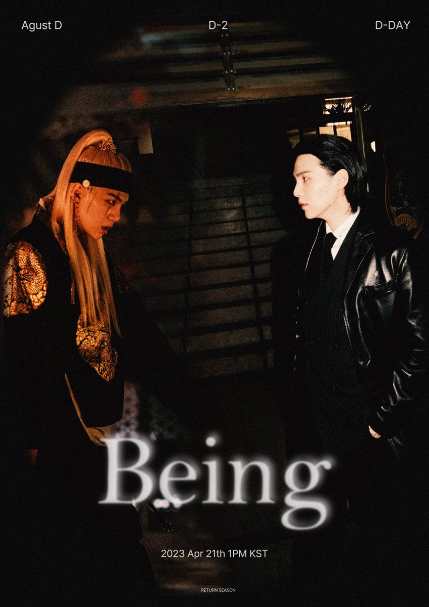 Agust D 'D-DAY' Concept Photo 'Being'