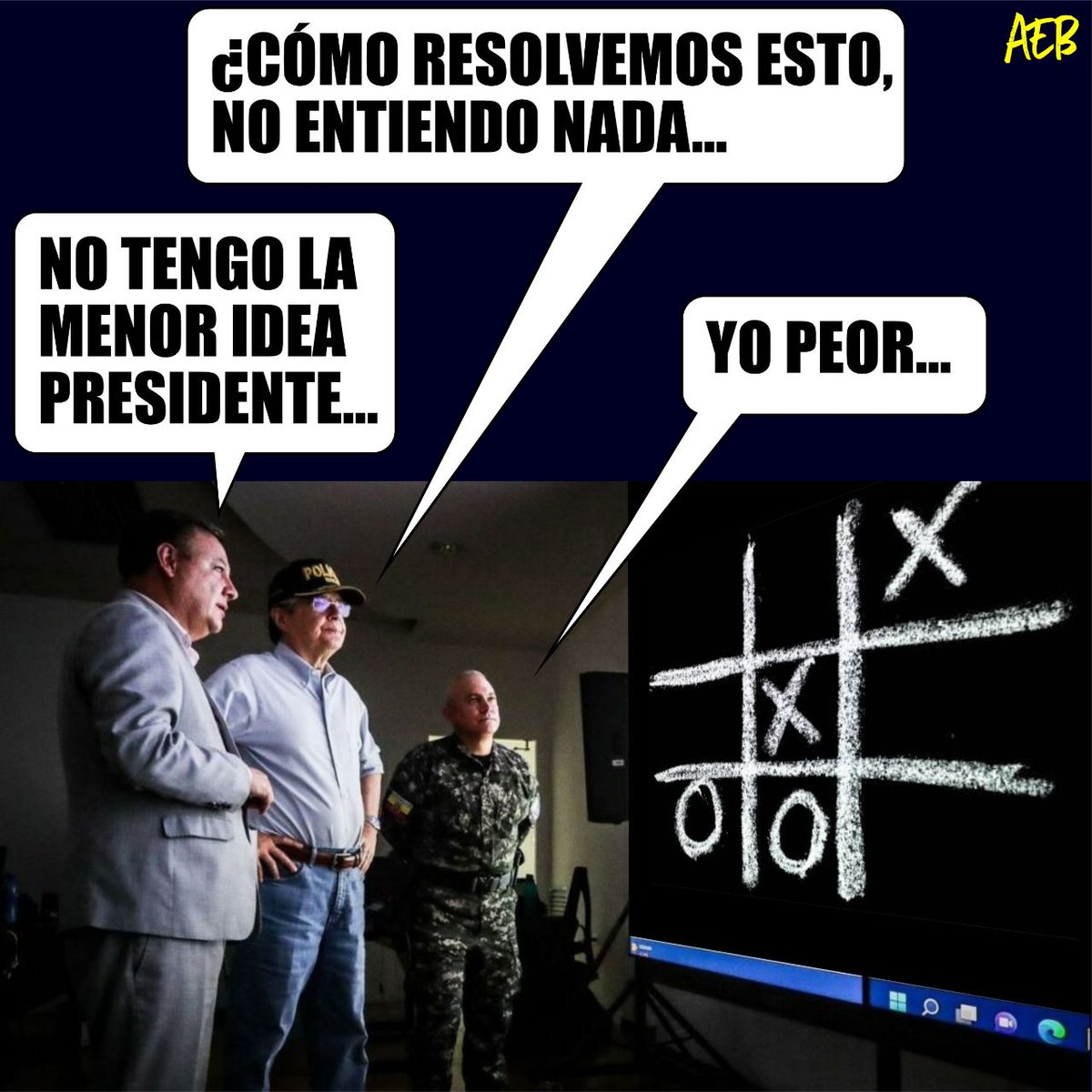 Felu_Garzon_'s tweet photo. Hay que entender bien la gravedad de la desgracia en la que vive el país, no solo son una banda de corruptos ineptos, sino que se jactan de ser unos perfectos imbéciles...

#LassoDestruyoEcuador https://t.co/g2BHXgIMe2