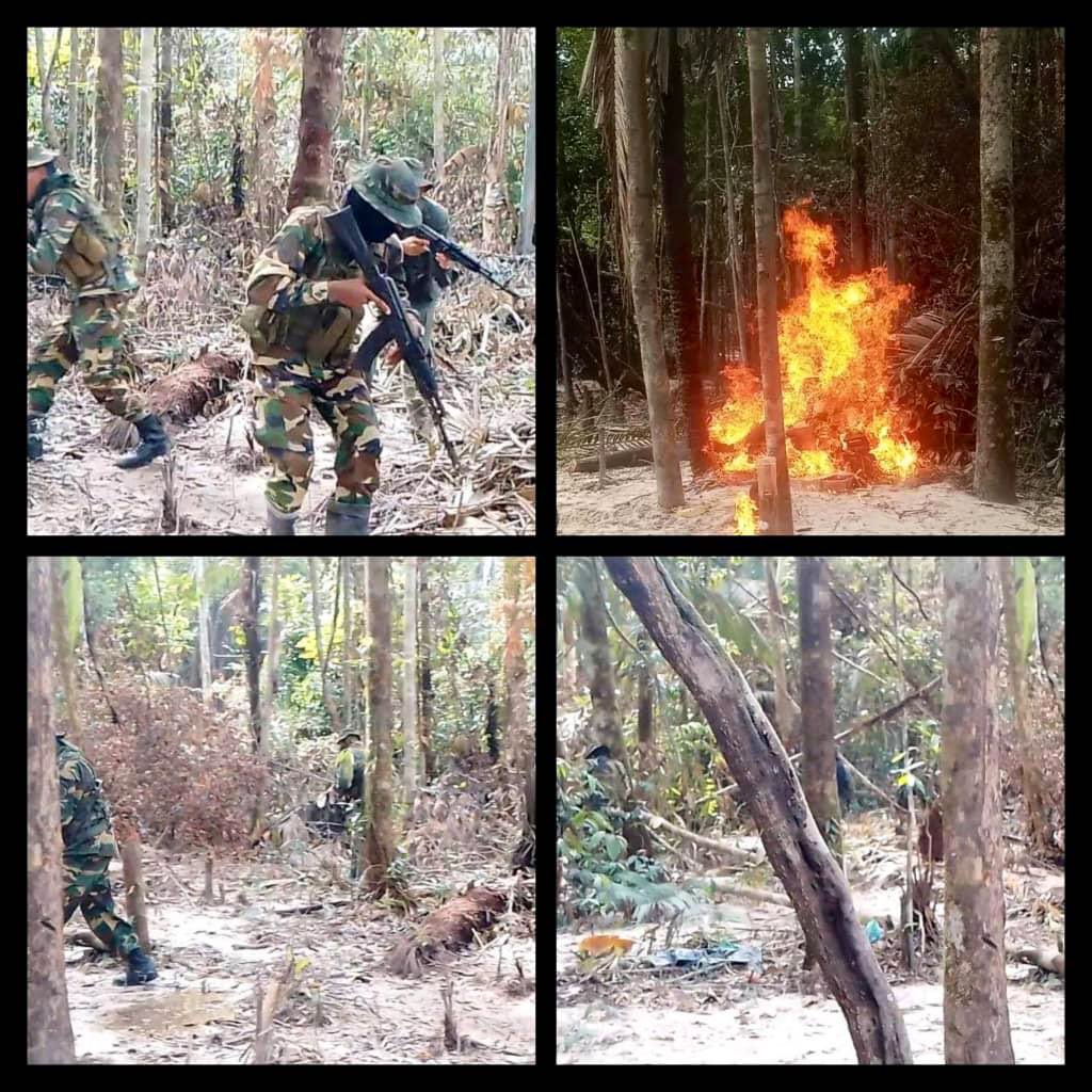 dhernandezlarez's tweet photo. #FANB en defensa y resguardo del medio ambiente protegiendo el ecosistema de los parques nacionales y reservas forestales del país. 

#EscudoBolivariano2023 https://t.co/tWjy88sdIX