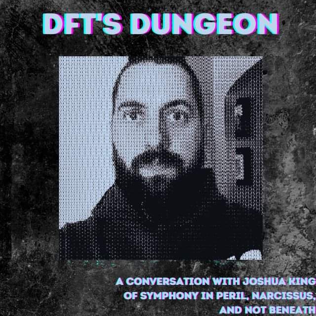This week on The Dungeon I sit down with Joshua King of Symphony In Peril, <a href="/Narcissusrock/">Narcissus</a>, and <a href="/NotBeneath/">Not Beneath</a> to discuss balance, finding the good in struggle and of course updates on the status of each band!  Links below!
#metalcore #Podcast #dftdungeon