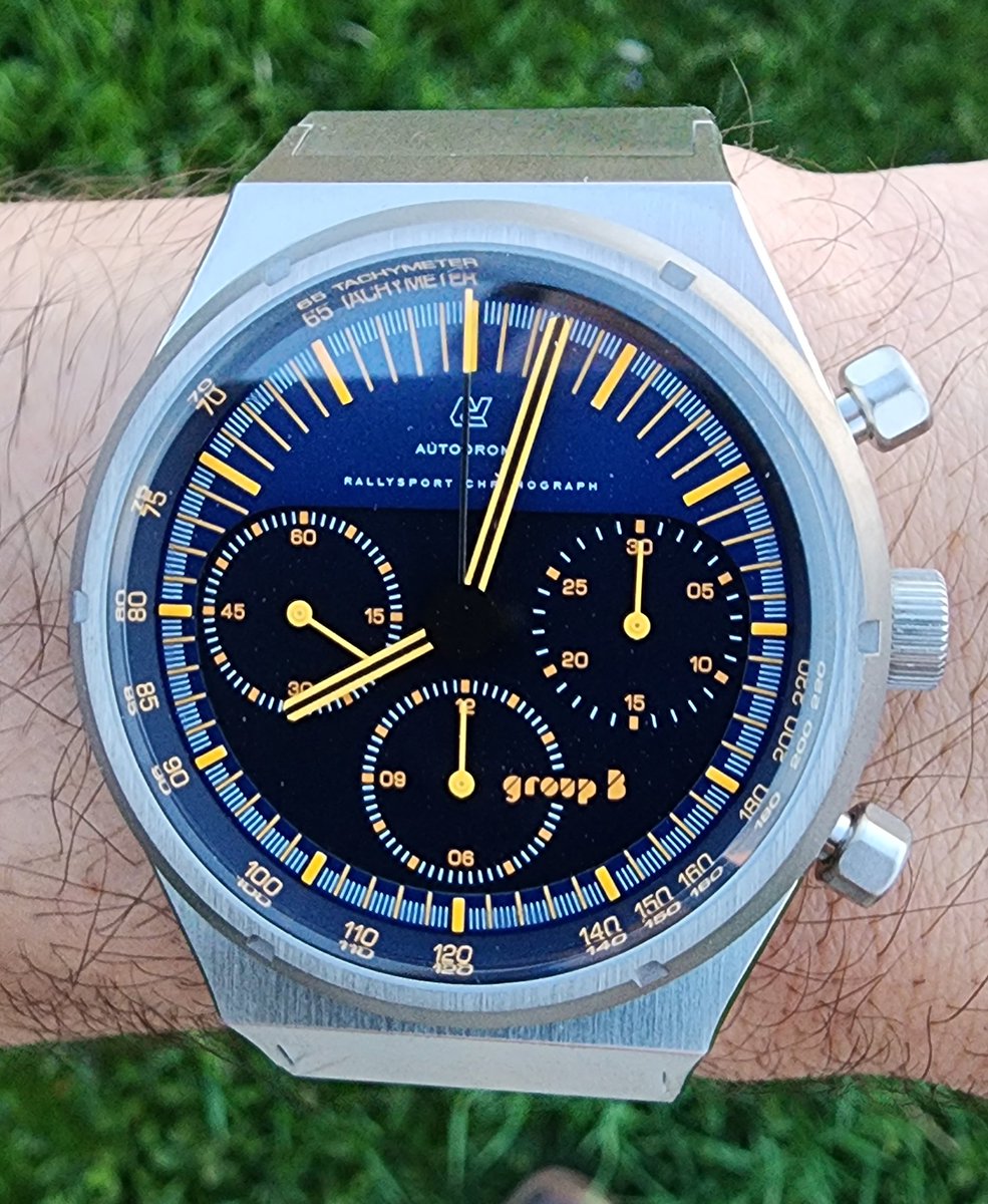 YourTimeXtended's tweet photo. Autodromo Group B Rallysport Chronograph 037 for Hodinkee

#77 of 100

This is truly a masterpiece.

#Autodromo #Hodinkee #Chronograph #Horology #Wristwatch #GroupB #rallysport https://t.co/wh9lvduR7l