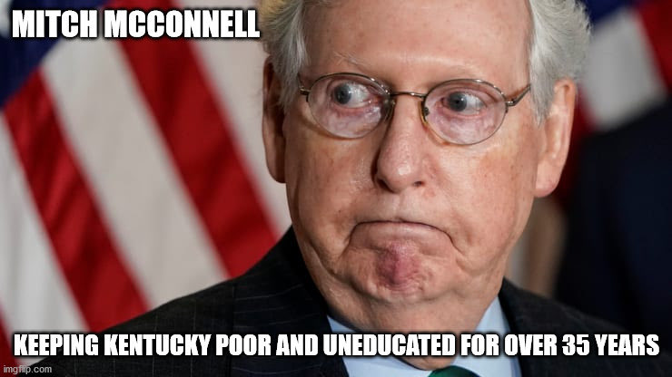 BobMcIntyre53's tweet photo. Mitch has showed us what’s worked for years. We’ve gotta keep voters dumb, if we want to have them vote for us.”
              - Missouri Republicans https://t.co/NnVfwxu19o