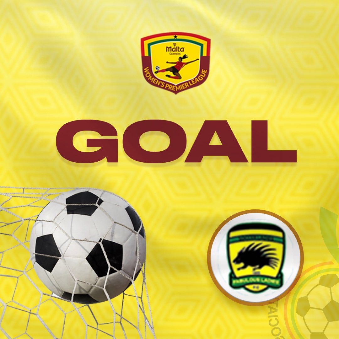 LadiesFabulous's tweet image. 30’

Goalllll⚽️

Princess Owusu

⚜️@LadiesFabulous 1:0 @ashtownladiesgh 
The Princess of Goals ⚽. 

#MaltaGuinnessWPL | #MGWPLwk16
#BetwayGh

#SheDidThat | #BringBackTheLove🥰