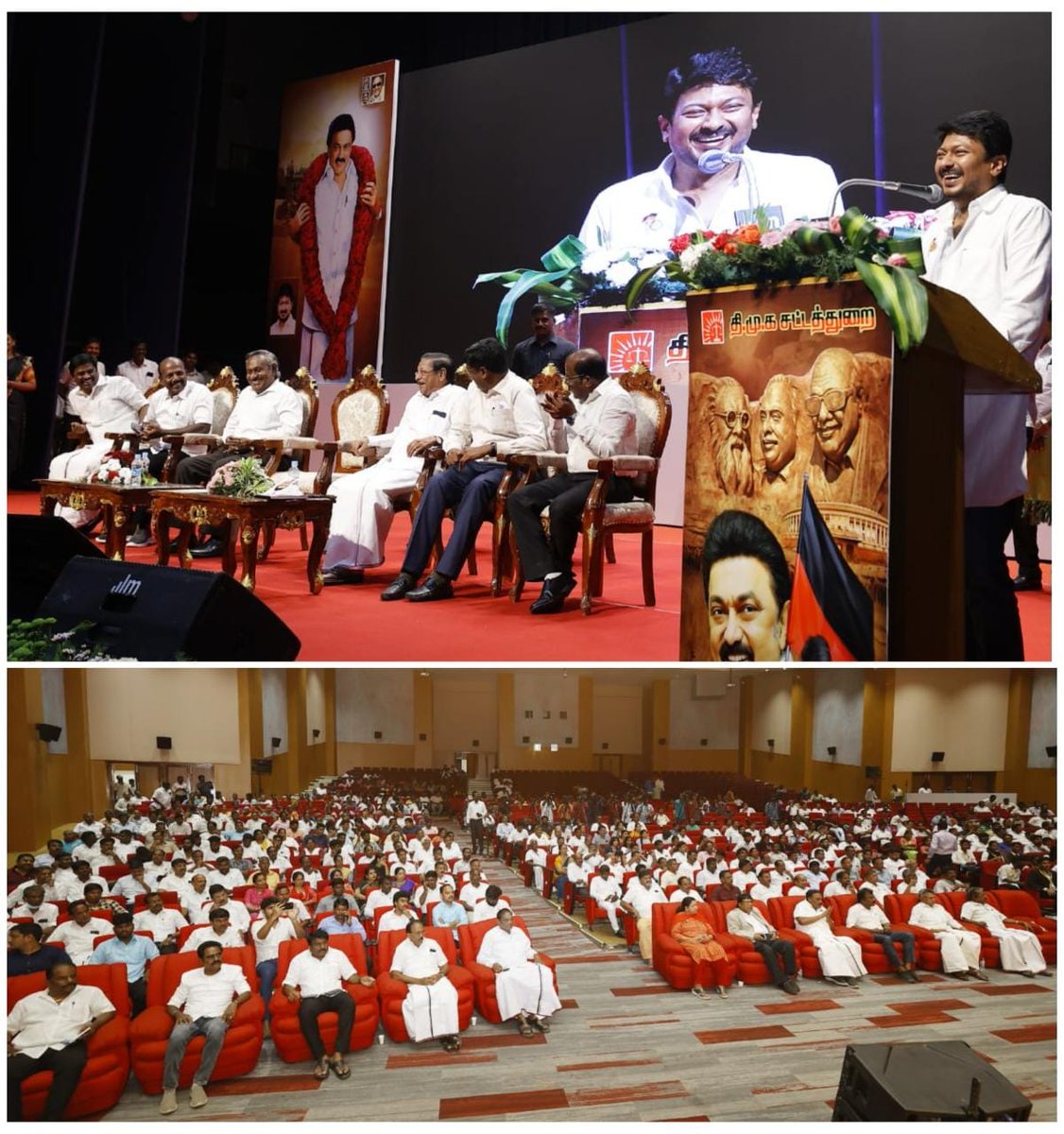 Udhay (@udhaystalin) on Twitter photo கழகத்தலைவர் அவர்களின் 70 வது பிறந்தநாளையொட்டி, கழக சட்டத்துறை நடத்திய விழாவில் 'மாநில சுயாட்சி' குறித்து உரையாற்றினேன். இந்திய ஒன்றியத்துக்கே முன்னோடியாக மாநில உரிமைகளை மீட்டெடுக்கும் நம் முதலமைச்சர் <a href="/mkstalin/">M.K.Stalin - தமிழ்நாட்டை தலைகுனிய விடமாட்டேன்</a> அவர்களின் சாதனைகளை பேச வாய்ப்பளித்த சட்டத்துறைக்கு நன்றி.<a href="/nrelango_dmk/">N R Elango - தமிழ்நாட்டை தலைகுனிய விட</a> கழகத்தலைவர் அவர்களின் 70 வது பிறந்தநாளையொட்டி, கழக சட்டத்துறை நடத்திய விழாவில் 'மாநில சுயாட்சி' குறித்து உரையாற்றினேன். இந்திய ஒன்றியத்துக்கே முன்னோடியாக மாநில உரிமைகளை மீட்டெடுக்கும் நம் முதலமைச்சர் <a href="/mkstalin/">M.K.Stalin - தமிழ்நாட்டை தலைகுனிய விடமாட்டேன்</a> அவர்களின் சாதனைகளை பேச வாய்ப்பளித்த சட்டத்துறைக்கு நன்றி.<a href="/nrelango_dmk/">N R Elango - தமிழ்நாட்டை தலைகுனிய விட</a>