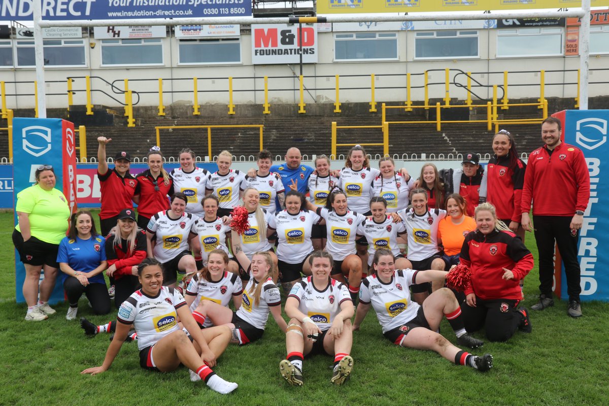 SalfordDevils's tweet photo. Men's team - 14-6 ✅
Women's team - 8-20 ✅
Reserves - 60-24 ✅
U16s - 20-14 ✅

ᴡʜᴀᴛ ᴀ ᴡᴇᴇᴋ ᴛᴏ ʙᴇ ᴀ ꜱᴀʟꜰᴏʀᴅ ʀᴇᴅ ᴅᴇᴠɪʟꜱ ꜰᴀɴ! 👹

💪 #TogetherStronger | 🔴👹 https://t.co/T4cj8iMf3r