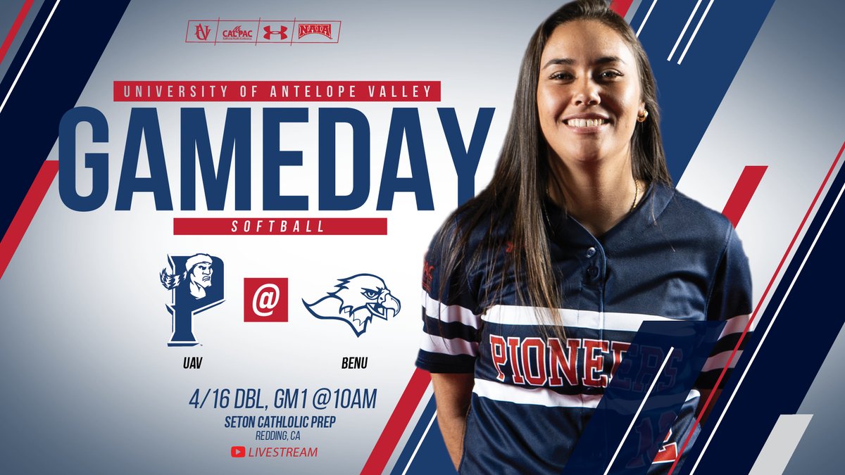 UAV Softball Doubleheader Game Day! UAV takes on BenU at Seton Catholic Prep today at 10am PST in Mesa, AZ. Watch live at portal.stretchinternet.com/benumesa
#GoNeers