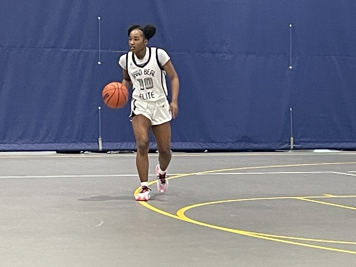5’3 2026 Jael Green of Lady <a href="/BradBealElite/">Bradley Beal Elite</a> is a quick PG with a high basketball IQ. She’s delivered a few jaw dropping dimes this morning. Her on ball defense is also very good. Attends University City <a href="/PheeElite/">Napheesa Collier Elite</a> Classic