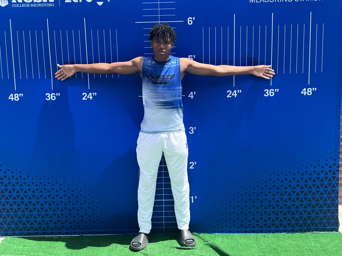 Great day at @RivalsCamp yesterday and had lots of fun competing with others my age and older‼️