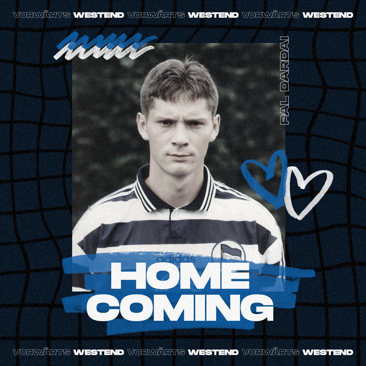 V_WESTEND's tweet photo. Willkommen zurück, Trainer. #HaHoHe https://t.co/qjK3zHaq2B