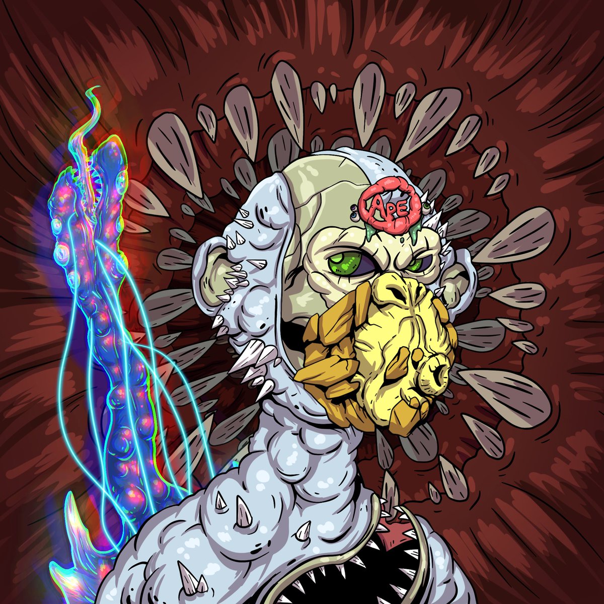 SpaceApeClub's tweet photo. Shoutout to @CDRJW_ for another spectacular mutation!!! ππ
Just a reminder serums will only be minting for a short time and they rest will be burned forever!
Details: https://t.co/YkZiKR0LcG
#SAC #RadioactiveApes #CNFTs https://t.co/X2OZrDnfgK