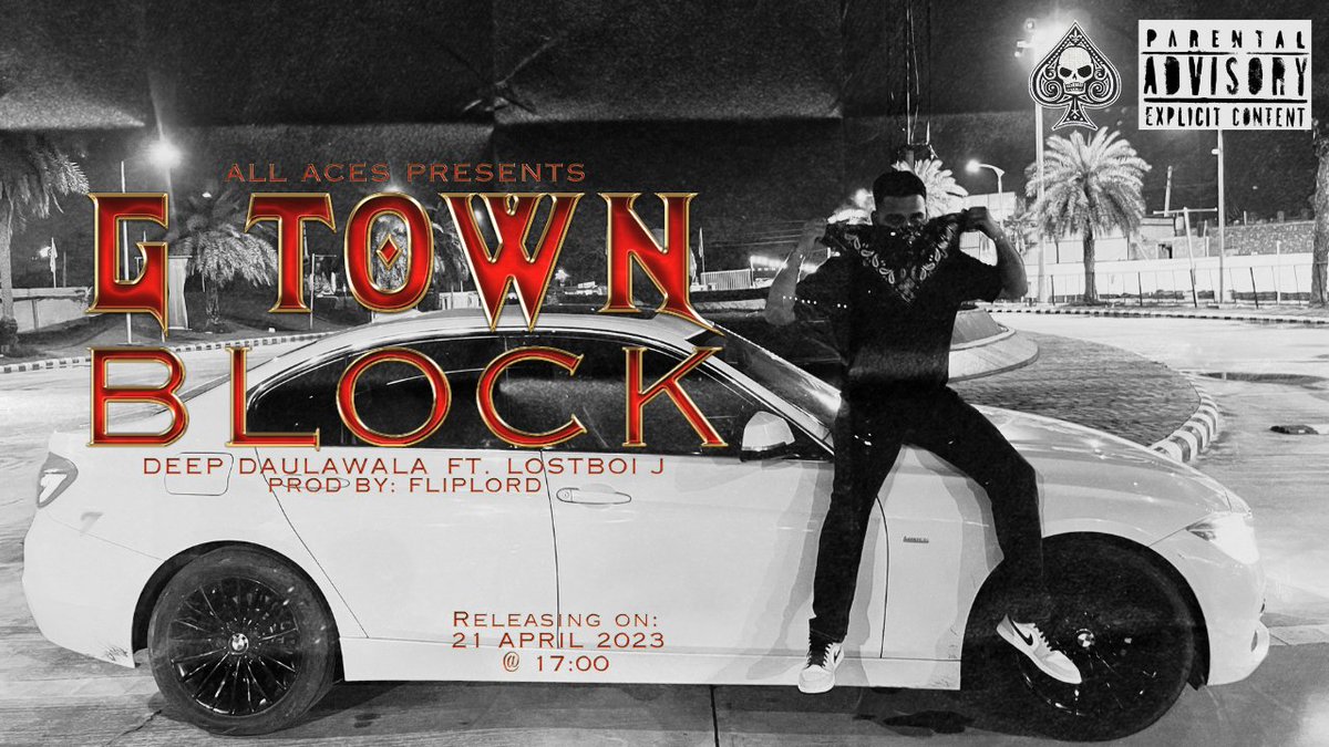 DaulawalaDeep's tweet photo. G TOWN BLOCK [21 APRIL 2023]
Ft. @iamlostboij Prod by: @ifliplord
#daulawala #NewSingle #ComingSoon 
#YouTube #gtownblock #rap #hiphop https://t.co/6pAbMFXjID