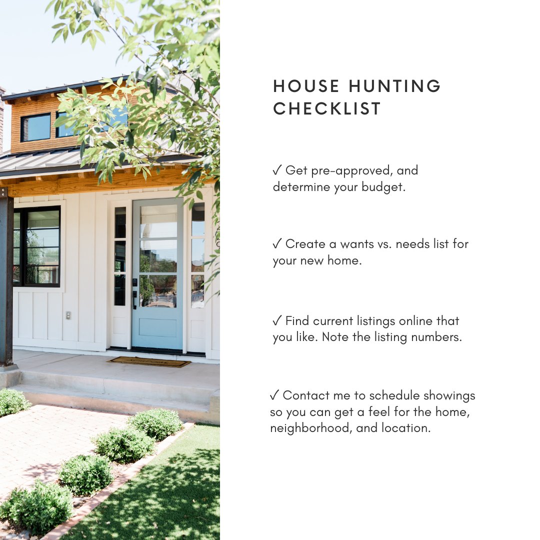 Finally ready to start your house hunt? Here are a few tips to ensure your search goes as smoothly as possible.

📱➡️ Call / Text @ 813-451-7462  ⬅️🏡
Michelle Garcia, REALTOR ®😊💛
#listsellmichelle #letmebeyourhomegirl #floridareal... facebook.com/10847366077689…