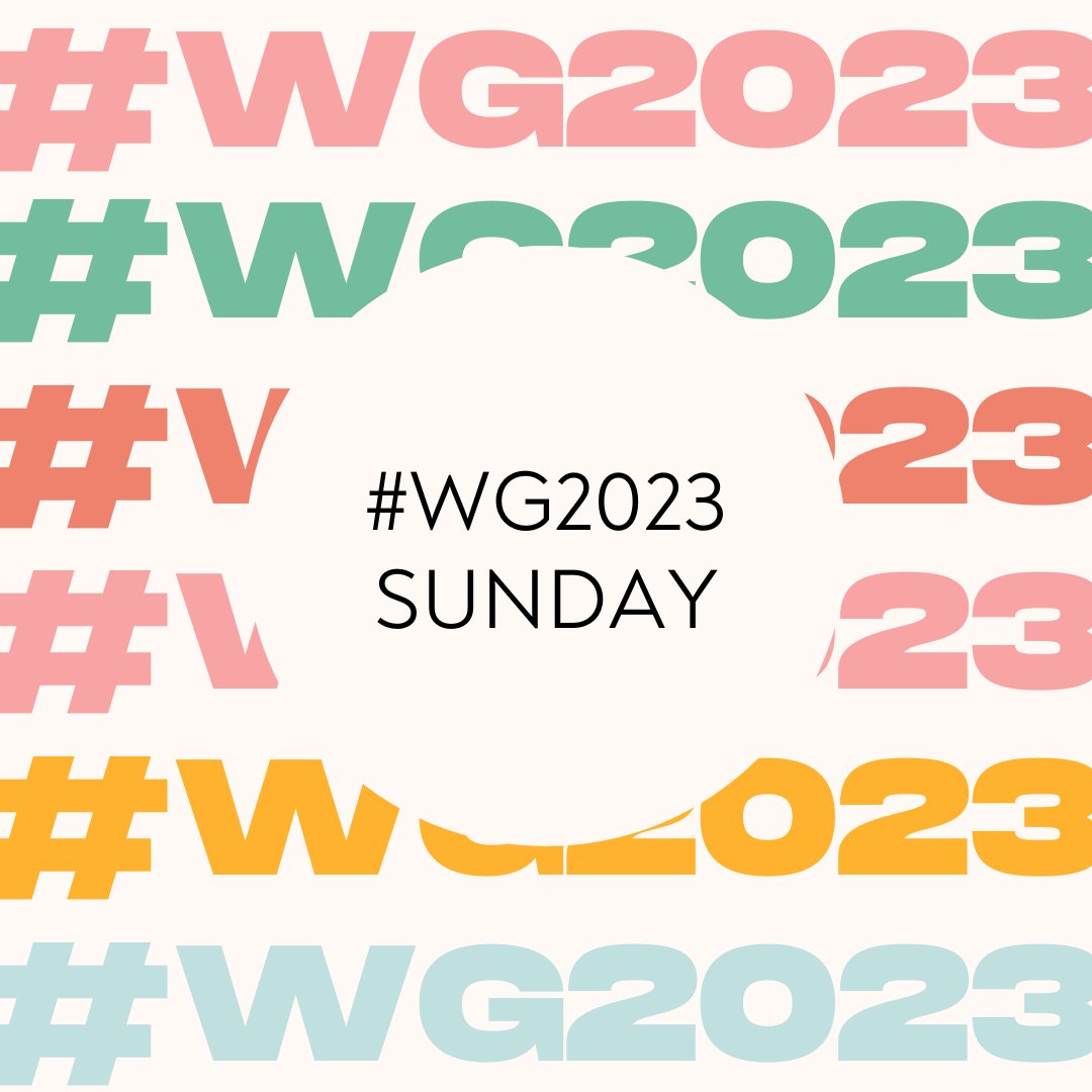 It’s day three of #WG2023! [6:45am-5:00pm Registration, Coral Lounge] [7-8:00am Breakfast, Coral Ballroom] [7-8:00am WGEA Meeting, South Pacific 1&2] [7-8:00am WOSR Meeting, Sea Pearl 1&2] [4:45pm Sessions end] [5:00-7:00pm Lūʻau, separate registration, Great Lawn]