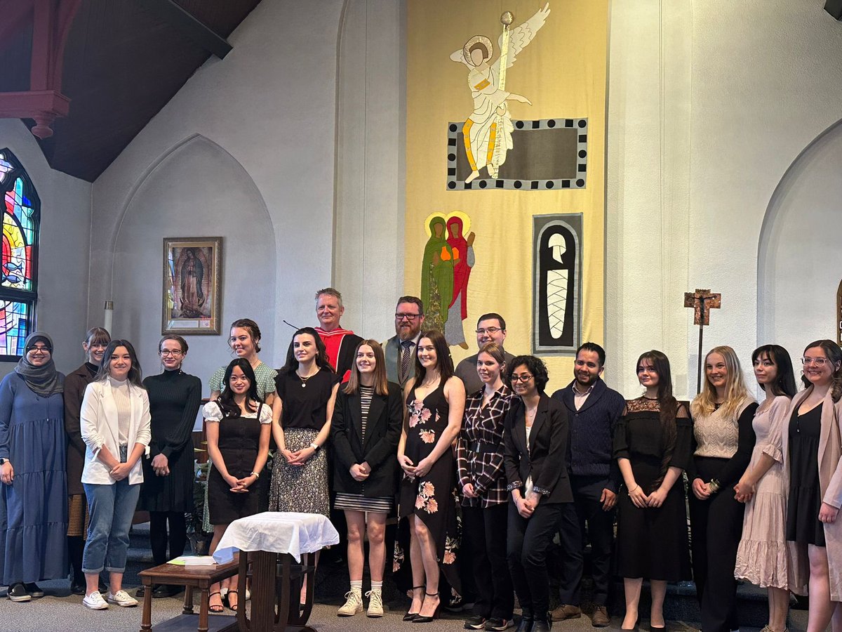 uofacsa's tweet photo. The CSA joined in celebrating the students at St. Joseph's College! We’re overjoyed and pray that you continue to be guided toward excellence. Congrats to our CSA President and Vice-President for being awarded the St. Kateri Campus Ministry Award. Keep shining bright, everyone! https://t.co/68pzjfpDjg