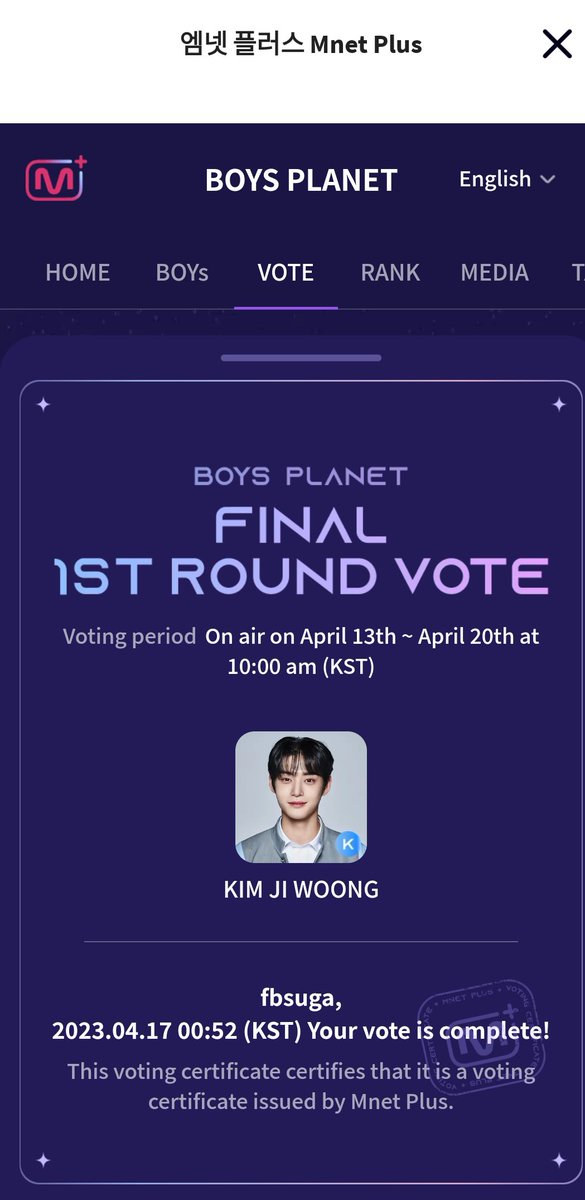 FbMinSUGA502's tweet photo. Seguimos con esta colaboración recuerda dejar SS de tu voto y el hashtag #SUGAxKJW 💜🫂
Vamos con todo 💪🏻💜 #DDAY #PeoplePt2 https://t.co/AePJzKn4Re