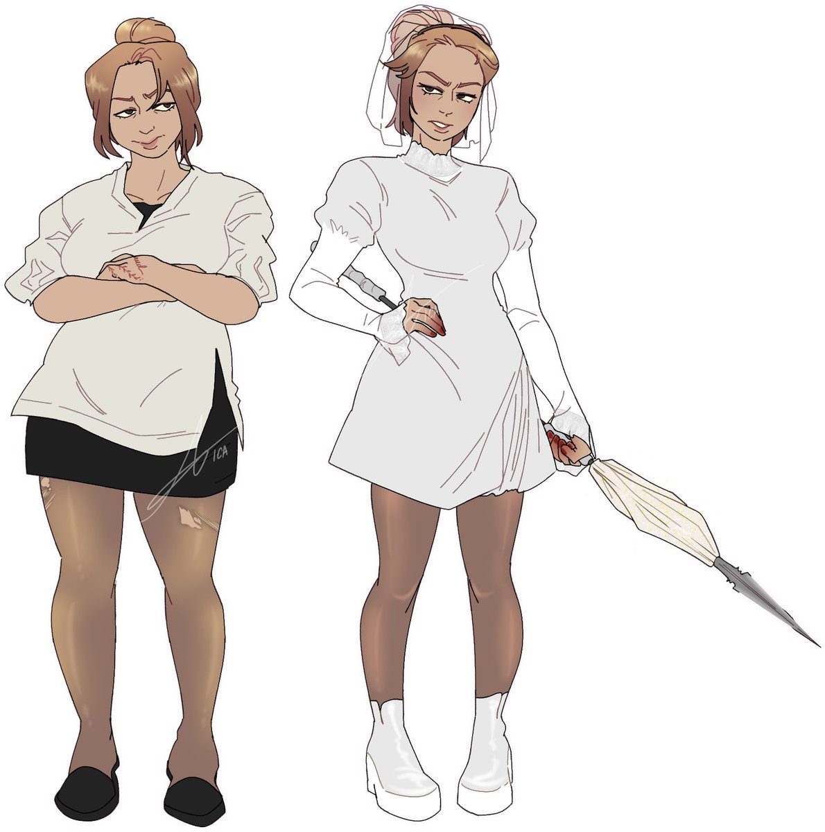 zerodollarfour's tweet photo. hell nahh it's Mat Daud's ex-wife
(weapon - wedding umbrella + spear)
#postal #postal2 #postal2paradiselost #thebitch #malaybitch #cikbitch #cikgedik #cikbasimah #myart #ref #runningwithscissors https://t.co/mZ3q1sJjSf