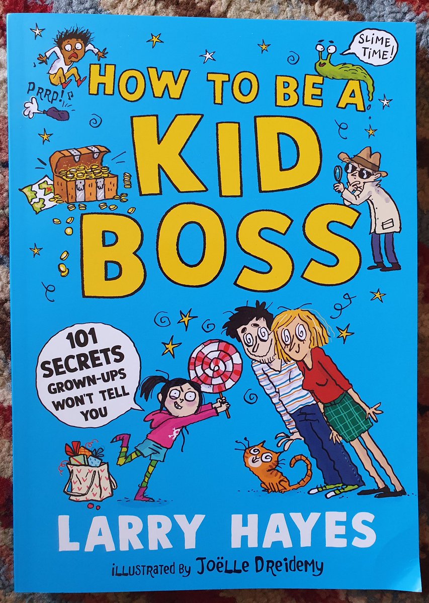 jonnybid's tweet photo. How To Be A Kid Boss by @LarryHayesAuthr is a LOT of fun. Full of essential advice for children, including how to win at rock, paper, scissors, how to get away from a shark, how to be brave and how to escape quicksand. A great book to dip in and out of with a class. https://t.co/T9tG096C5Y