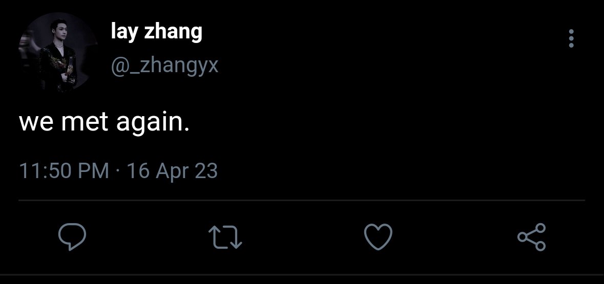ByunKarina1's tweet photo. "when two souls collided, everything will be in a right place."
a #chanlay au wherein two former rivals meet each other again. https://t.co/2FYUNFdbHs