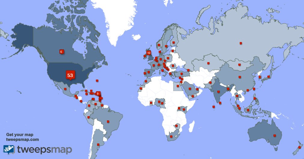 I have 5 new followers from UK. 🇬🇧, and more last week. See tweepsmap.com/!willfleming70
