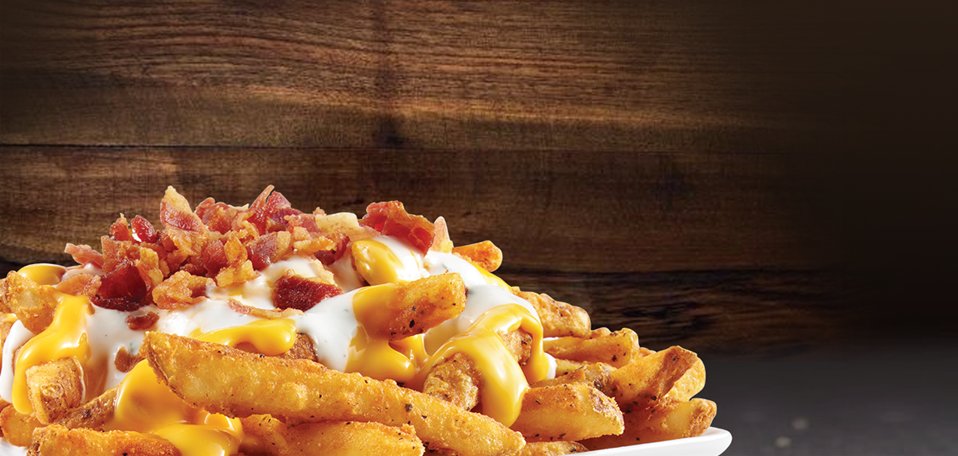 CheckersRallys's tweet image. Mmmm loaded fries
