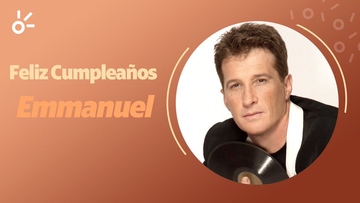 ClaromusicaMX's tweet photo. ¡Celebremos el cumpleaños de un GIGANTE de la música! 🎂👏 ¡Muchas felicidades @EmmanuelOficial! 🎶 https://t.co/y6C5D2jR7A 

#Claromúsica #Emmanuel #Cumpleaños #TodaLaVida #BellaSeñora https://t.co/SMJ41EiWW7