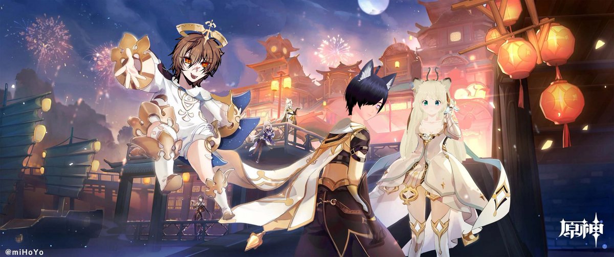 ⚠️ Warnung: Collab of Lostness ⚠️

Montag machen wir uns wieder auf nach Teyvat um Abenteuer zu erleben. Und sind wie immer ganz lost.
⛵️ Wann: 19 bis 23 Uhr 

Mit dabei wie immer <a href="/SamaelQuade/">Samael Quade |👼🖤🐺| Shadowallianz</a> &amp; <a href="/DoragonLuna/">☁️🐈🐉~☁️DoragonLuna☁️~☁️Comms open☁️~</a>