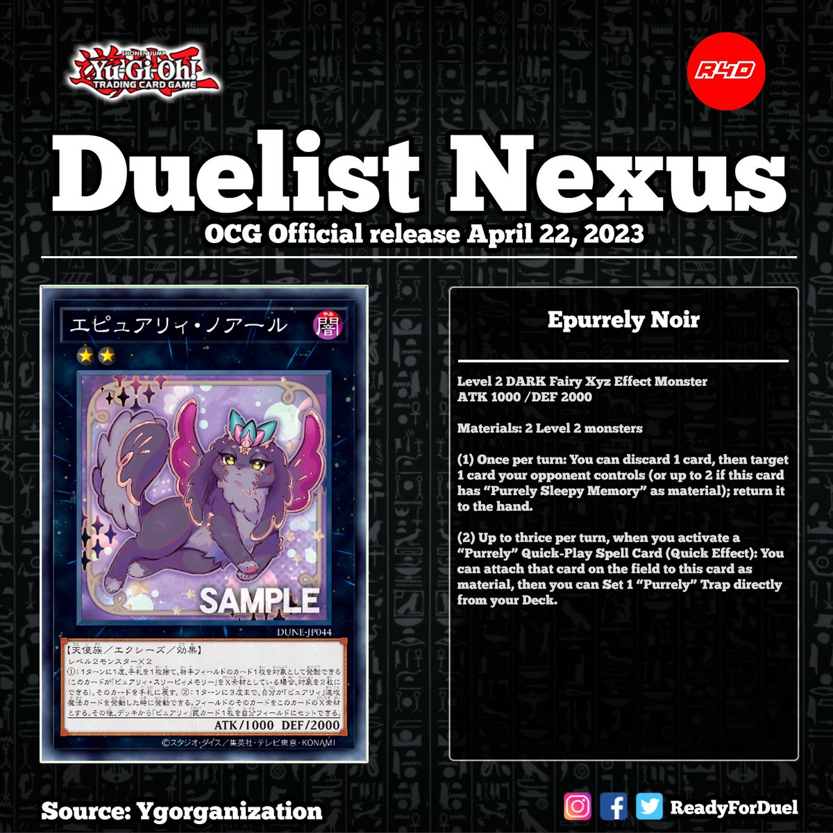 Two New Purrely Cards # #TCG #YuGiOh