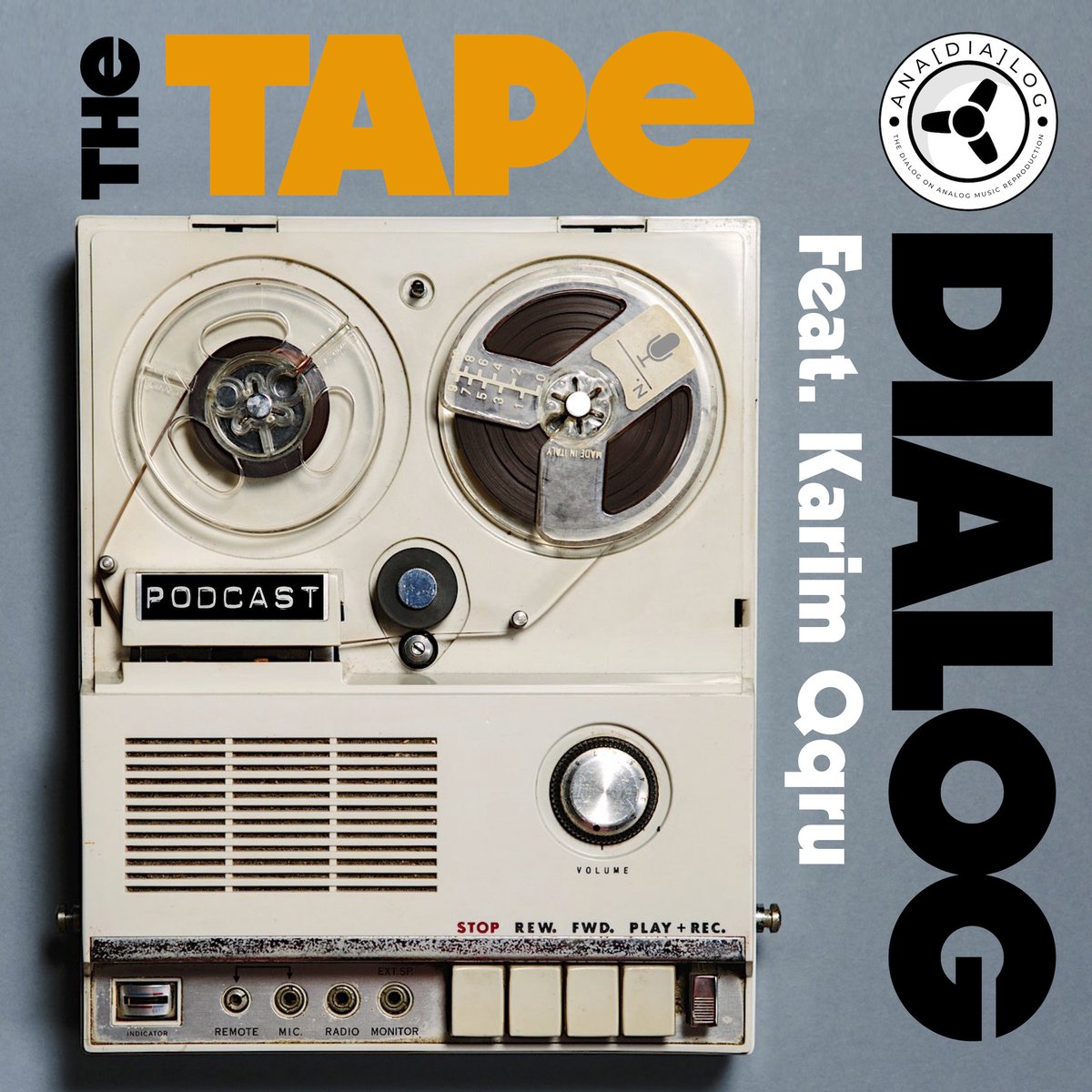 'The Tape Dialog'
A Podcast by Ana[dia]log feat. Karim Qqru
Coming Soon on YouTube!
#podcast #podcasting #analogaudio
#cassette #cassetteculture #karimqqru