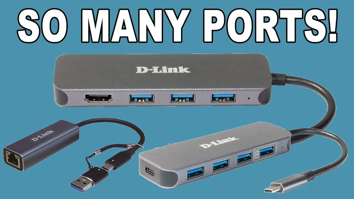 geekanoids's tweet image. Add some ports to your laptop or ultrabook …  

D-Link USB-C Hub Special youtube.com/watch?v=kG8H5x… 

#USBChub #EthernetAdapter #USBC @DLink_UK @Dlink
