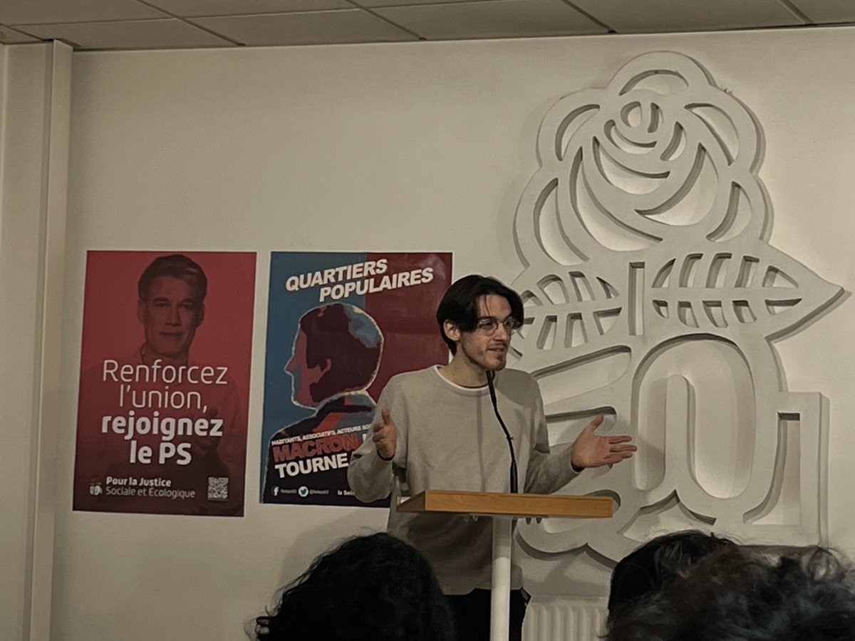 Aujourd’hui le congrès fédéral des <a href="/jeunes_soc_93/">Jeunes socialistes de Seine-Saint-Denis 🇪🇺🌹</a> m’a désigné Animateur fédéral de la #SeineSaintDenis ! 

Beaucoup de travail reste à accomplir ! Je suis fier d’être une des voix du plus beau département de France.  

Soyons fier.e.s de là d’où l’on vient.