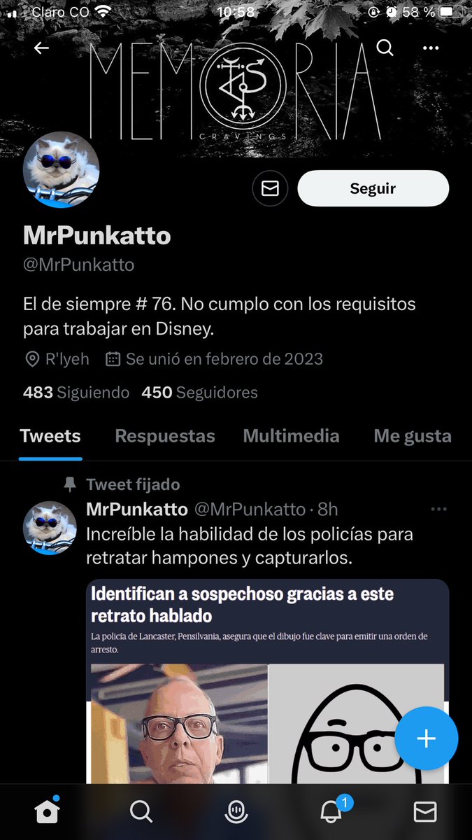 vida_cingara's tweet photo. #RedProgresistas
Amigos, otras cuentas que toca denunciar. Anoche @nometiente hizo la denuncia y, a mi ya me había tocado lidiar con semejante esperpento desde su cuenta “Comandante Miau” (que forma de desprestigiar a los michis).
Debemos detener el perfilamiento y el SPAM. https://t.co/KC1nBFdFW9