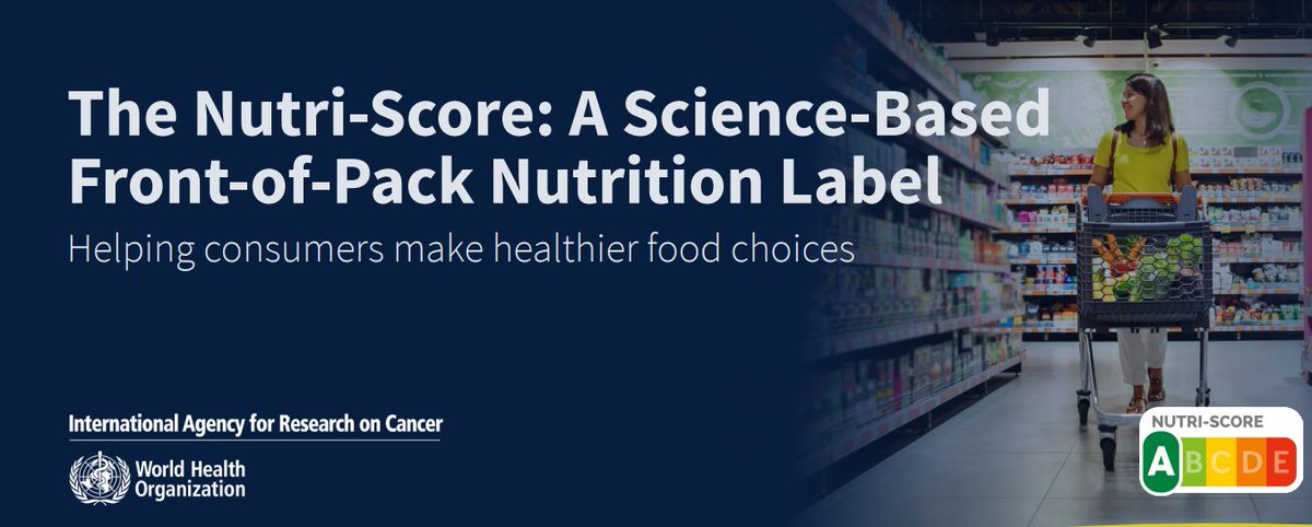 frenchepidemio's tweet photo. Exemple de désinformation sur le Nutri-Score qui induirait "Plus de diabète. Plus d'obésité. Plus de cancer" 🤦

VS

Le Centre International de Recherche sur le Cancer qui soutient le Nutri-Score associé à une réduction de risque de cancer

https://t.co/9WMo7632eS https://t.co/BfFShyKPql