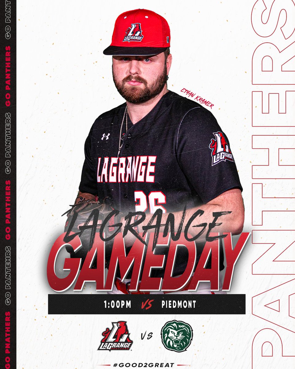 lcbaseball21's tweet photo. It's GAMEDAY! We have an opportunity to get 1 after a tough day yesterday. Today's first pitch will be at 2:00pm. Let's Go Panthers!
#WFLFS https://t.co/w9sIq1rzlt