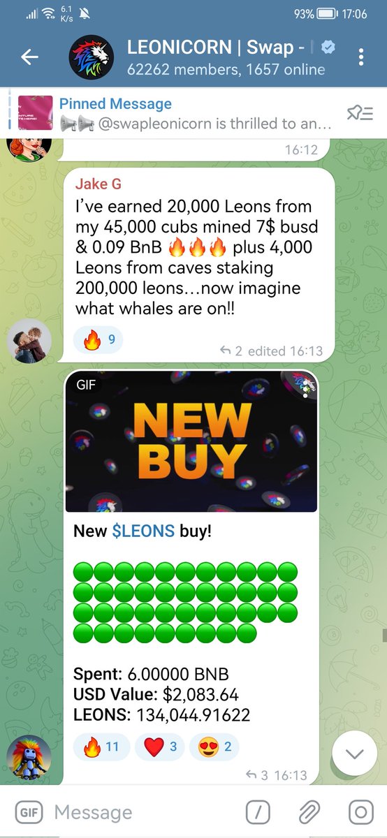 t.me/leonicornswap
@swapleonicorn #Leonicornswap
#MineFi $leons $cubs
Leonicornswap.com 
Is here a better investment right now?