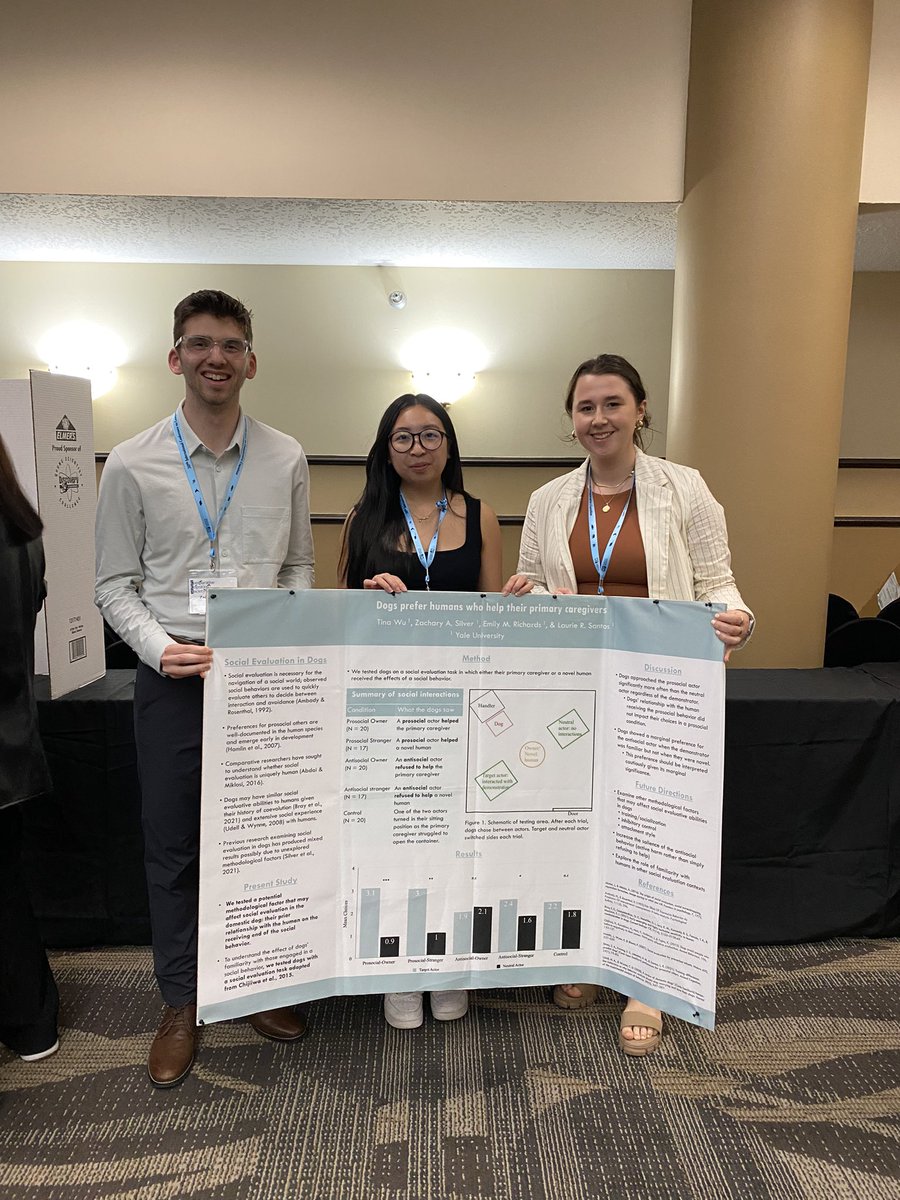 Feeling very proud of my undergraduate students who came together from four different universities to present two posters at #Co3_2023 this weekend 
Looking forward to seeing what they accomplish in the years to come!