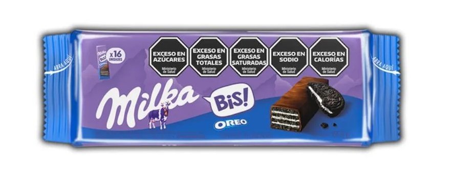 Finalmente encontré un producto con los 5 octogonos. El santo gordial.