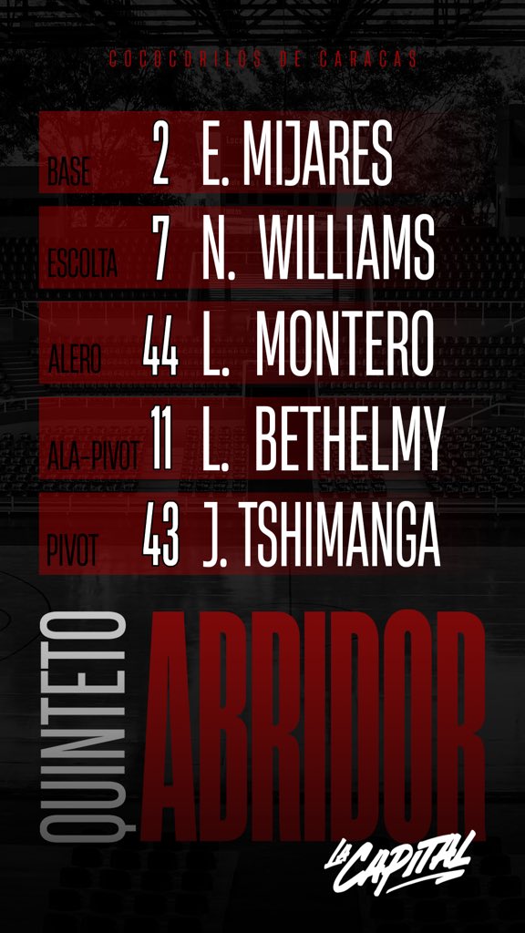 Cocodrilos de Caracas tweet media