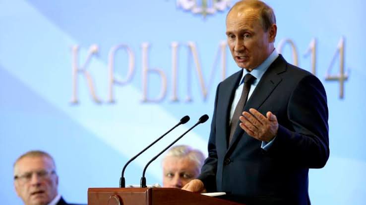 jcokechukwu's tweet photo. In February of 2014, Pro-Russian President of Ukraine, Viktor Yanukovych was “illegally” ousted from power during the Euromaidan protests in Ukraine, orchestrated by the west, allegedly. One month later, Putin heard the cries of the predominantly Russian-speaking Crimeans who feared persecution from the new Ukrainian Government, and effectively annexed Crimea, after the people voted in a referendum to join their motherland, Russia. The west cried foul and threatened fire and brimstone. PUTIN responded with these words: 

“With Ukraine, our western partners have crossed the line... They must have really lacked political instinct and common sense not to foresee the consequences of their actions. Russia found itself in a position it could not retreat from. If you compress the spring all the way to its limit, it will snap back hard. You must always remember this."