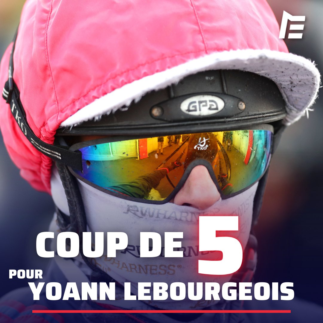 equidia's tweet photo. 🏆 𝗬𝗼𝗮𝗻𝗻 𝗟𝗲𝗯𝗼𝘂𝗿𝗴𝗲𝗼𝗶𝘀 en très grande forme réalise le coup de 5 aujourd'hui à Lisieux (R9) 🔥 https://t.co/OI6MZkgNAc