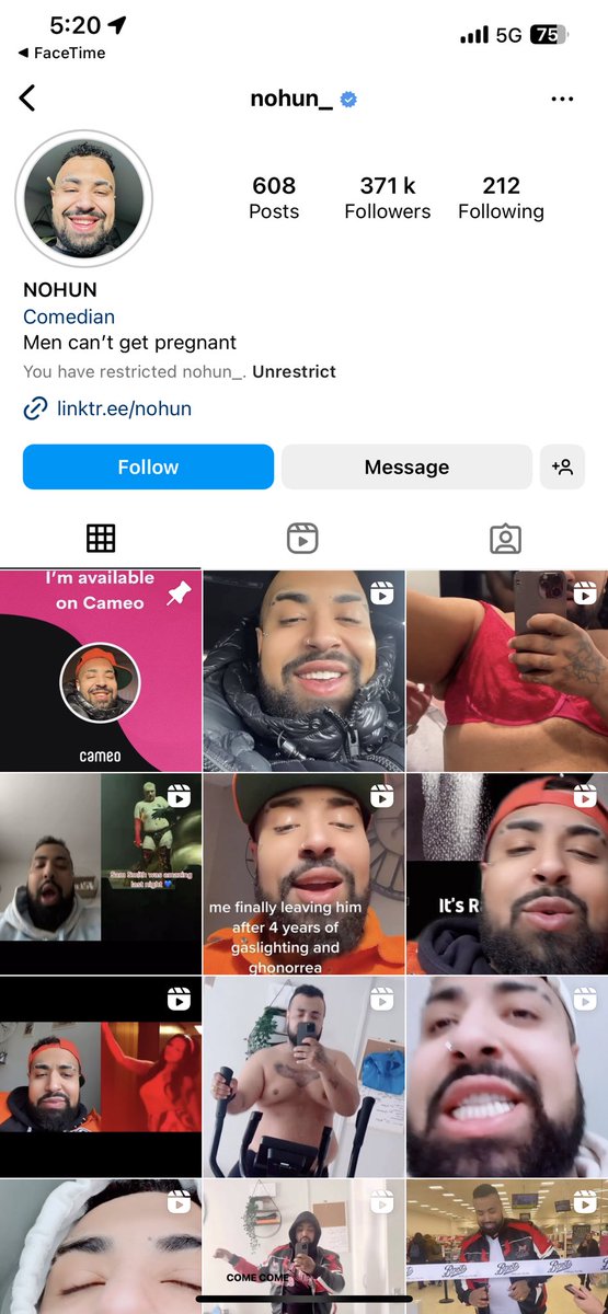 Report this account on insta, he is transphobic and he’s spreading miss information about the trans community and are further trying to damage trans people. This account should be banned and this person should have any form of platform they've been given taken from them.