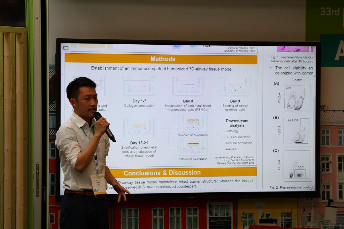 sdb_lab's tweet image. @changccTWCH presenting his work at @ECCMID 💪🏼 funded by FreeNovation sdb-lab.org/freenovation a project together with @SM_Shambat and @AZinkernagelLab