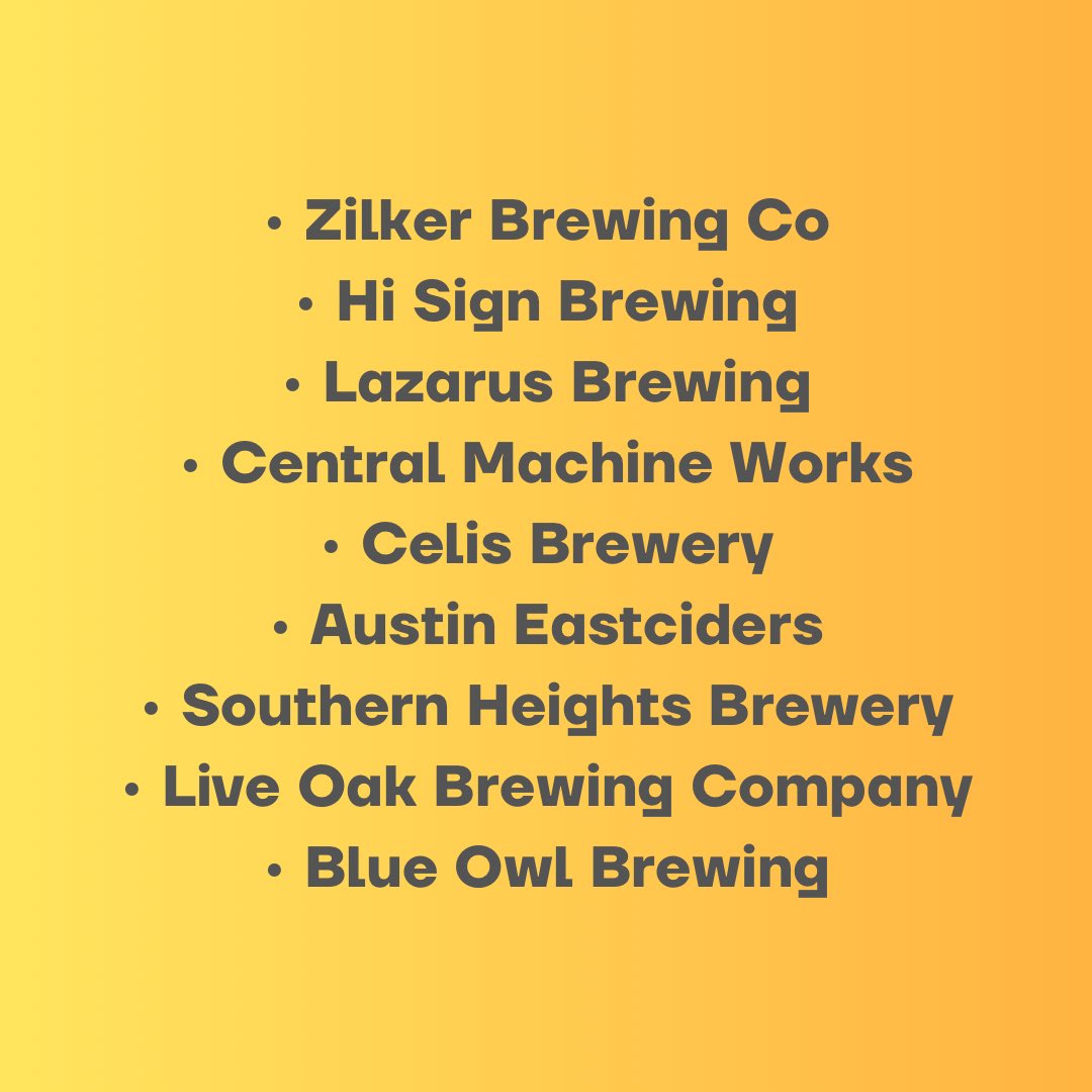 TruffelTalk's tweet photo. 📝 LIST OF THE WEEK 📝

Post a screenshot of you visiting any place on this list and tag us to be entered to win a $50 gift card to one of the breweries! 🍻

Shout out to Truffeler: michaelzlai for the “Best ATX Breweries” list.

Giveaway ends 4/20/23

#truffel #breweries #austin https://t.co/mP0IE9UE9g