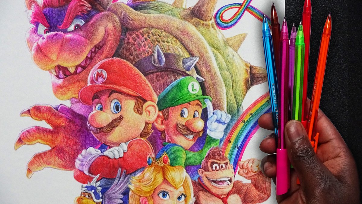 Drawing THE SUPER MARIO BROS MOVIE Using Ballpoint Pens!

video: youtu.be/f1q9gl-XHtQ

#MarioBrosMovie #drawing #ballpointpen 

MORE THAN JUST A PEN