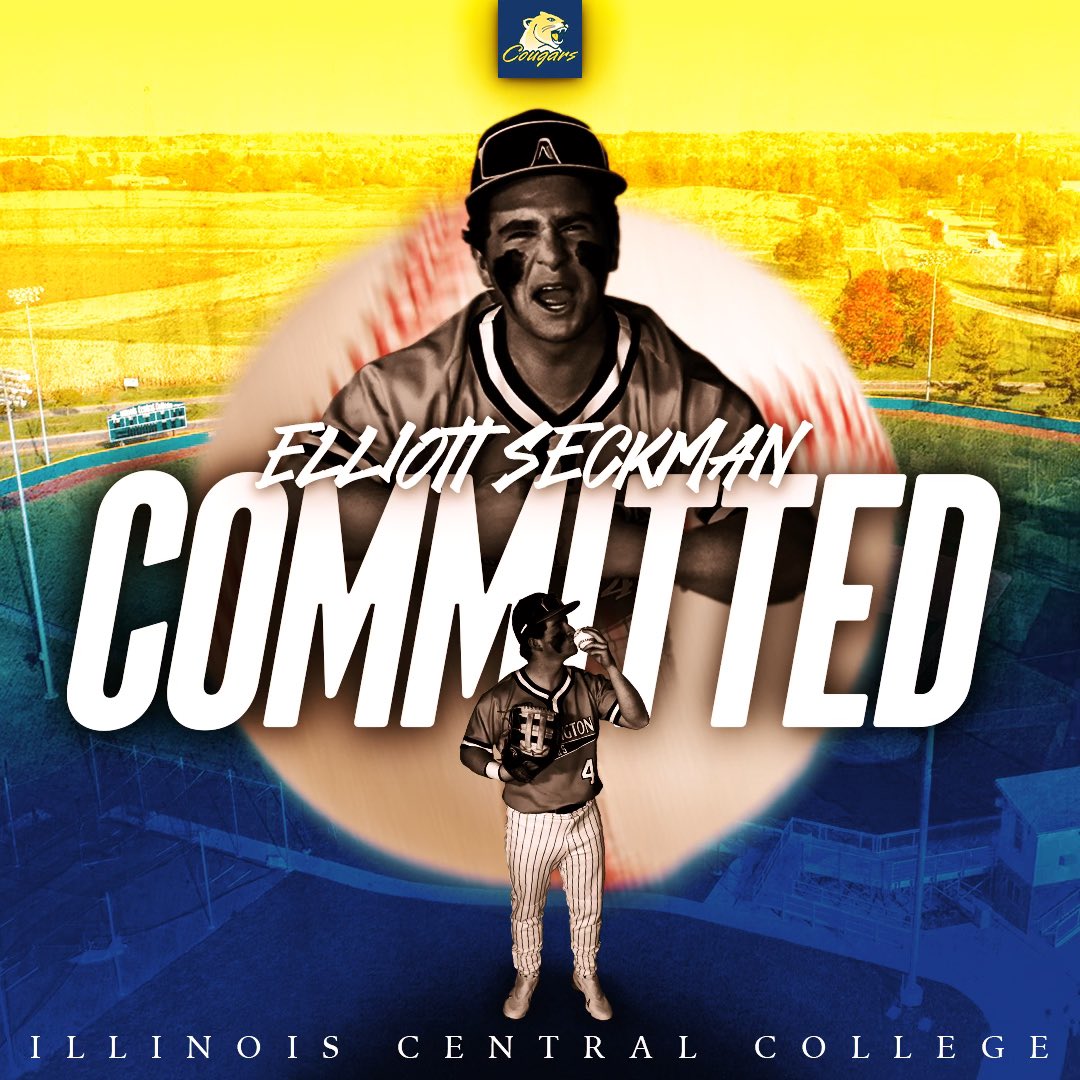I am extremely excited to announce that I will be continuing my athletic and academic career at Illinois Central College. I would like to thank God, family, friends, along with my coaches and teammates who have pushed me to be the person I am today. #rollcougs <a href="/ICC_CougarBsbll/">ICC Cougars Baseball</a>
