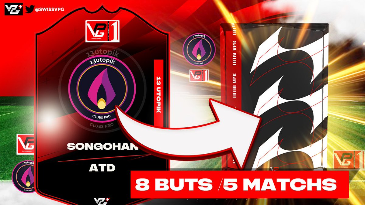 En ligue PS5 trois équipes se tiennent à 13 points.

Le buteur des @13UP_VPG en très grande forme cette semaine.

In the PS5 league, three teams are within 13 points.

Forward @13UP_VPG in great shape this week.

<a href="/OfficialVPG/">Virtual Pro Gaming</a>
