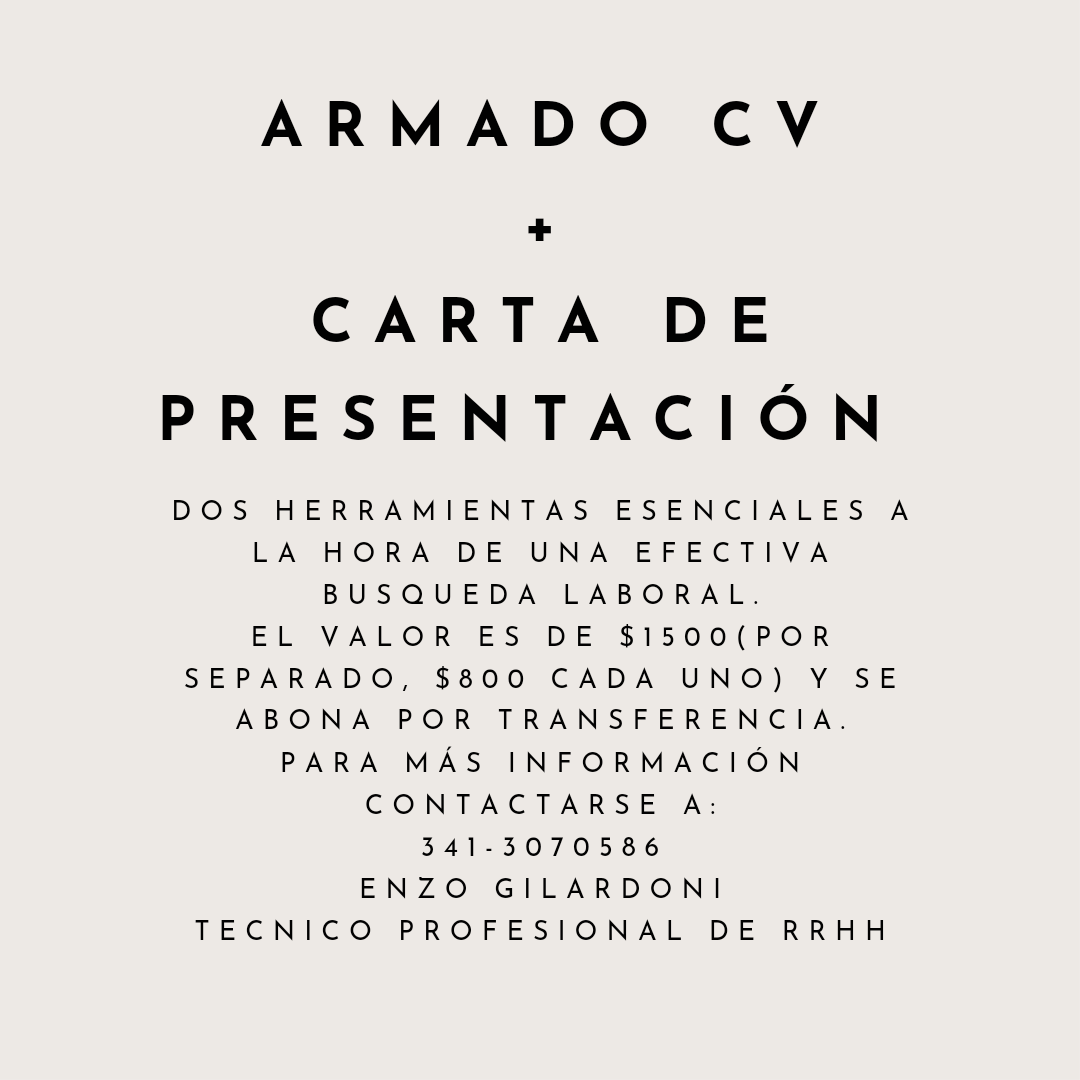 EnzoGilardoni97's tweet photo. Buenas quería comentarles que sume también Cartas de Presentación. Un acompañante importante para el CV a la hora de presentarnos ante el empresario o el selector de personal. Quienes quieran info no duden en consultar 3413070586.
Con un Rt me ayudas un monton 🙏🏻💪🏻 https://t.co/Umakxph1WJ