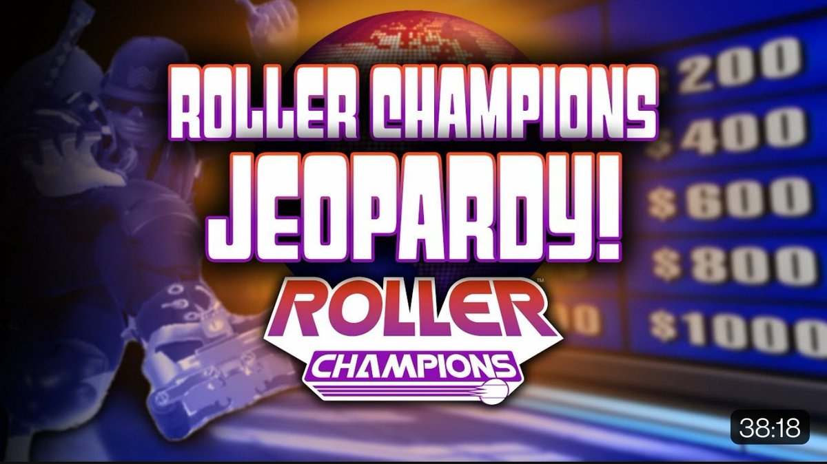 NEW <a href="/RollerChampions/">Roller Champions</a> JEOPARDY! VIDEO!! Ft. <a href="/razyboi_/">razy</a> <a href="/Its_Ulu/">Ulu</a> and <a href="/StealthNinjaRC/">Rectify | Stealth</a> . Run it up!

youtu.be/671ugBvRZyk