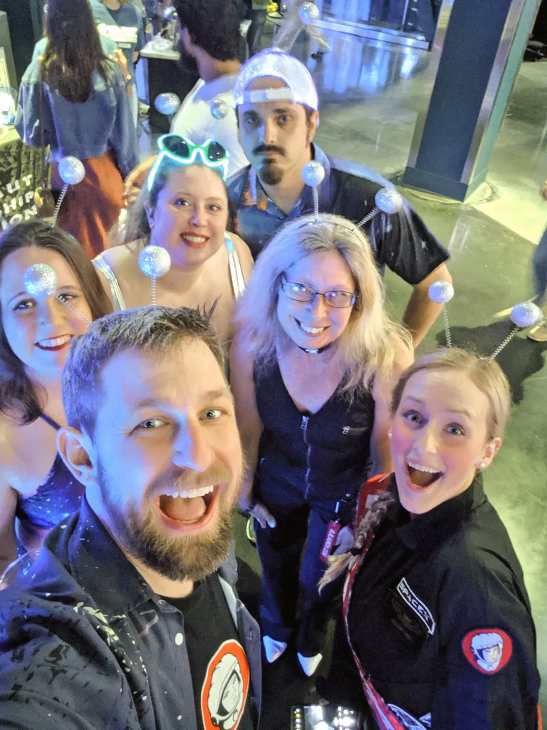Barry Bonzack (@bonzack) on Twitter photo I just had the strangest dream.
And you were there <a href="/Erdayastronaut/">Everyday Astronaut</a>.
And Astronaut Winston Scott was there.
And you were there <a href="/kmahone7/">Katie Mahoney</a> <a href="/MDenmanDesign/">Morgan Denman</a> <a href="/astrojordanc/">jordan carraway🪐</a> <a href="/julia_bergeron/">Julia Bergeron</a> <a href="/YanceyDelaina1/">DeLaina Yancey</a>.
It was a beautiful place called <a href="/YurisNight_FL/">Yuri's Night Space Coast</a>, the land of <a href="/YurisNight/">Yuri's Night</a>. I just had the strangest dream.
And you were there <a href="/Erdayastronaut/">Everyday Astronaut</a>.
And Astronaut Winston Scott was there.
And you were there <a href="/kmahone7/">Katie Mahoney</a> <a href="/MDenmanDesign/">Morgan Denman</a> <a href="/astrojordanc/">jordan carraway🪐</a> <a href="/julia_bergeron/">Julia Bergeron</a> <a href="/YanceyDelaina1/">DeLaina Yancey</a>.
It was a beautiful place called <a href="/YurisNight_FL/">Yuri's Night Space Coast</a>, the land of <a href="/YurisNight/">Yuri's Night</a>.